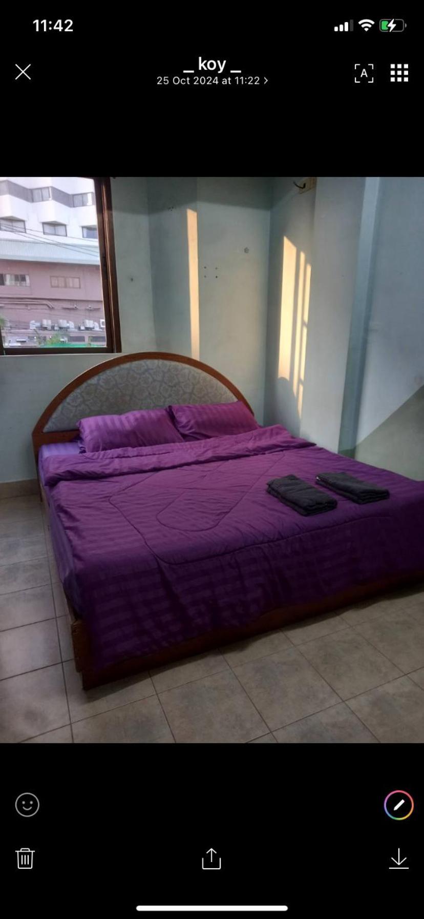 Pluemchai Guesthouse Pantai Jomtien Bagian luar foto